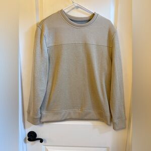 Van Heusen Tan Crewneck Sweatshirt Men’s Large Regular Fit Pullover